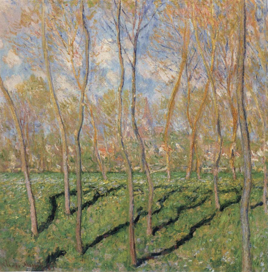 Trees in Winter,View of Bennecourt